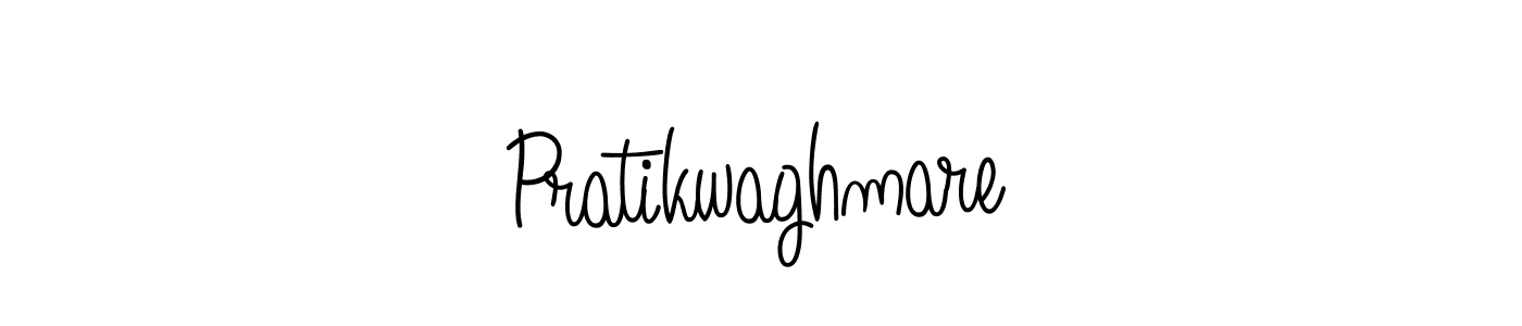 Make a beautiful signature design for name Pratikwaghmare. With this signature (Angelique-Rose-font-FFP) style, you can create a handwritten signature for free. Pratikwaghmare signature style 5 images and pictures png