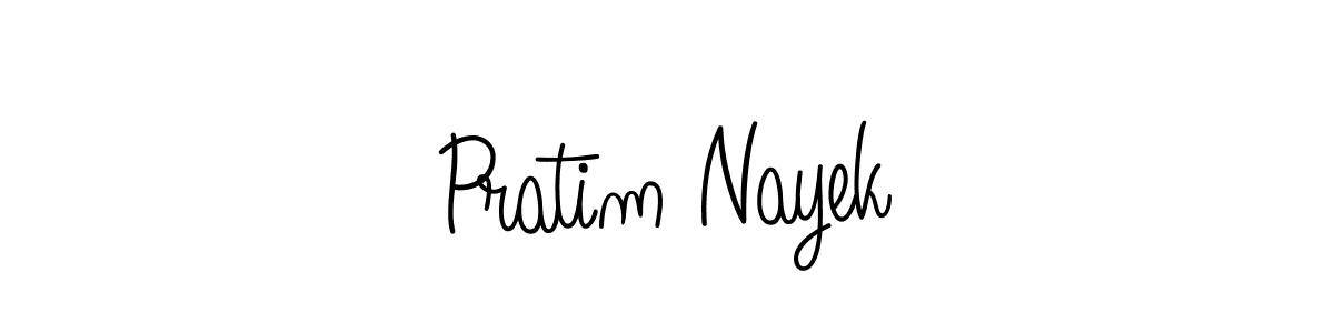 Also we have Pratim Nayek name is the best signature style. Create professional handwritten signature collection using Angelique-Rose-font-FFP autograph style. Pratim Nayek signature style 5 images and pictures png