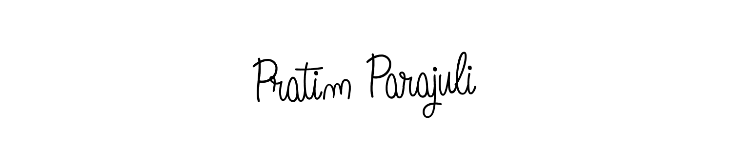 if you are searching for the best signature style for your name Pratim Parajuli. so please give up your signature search. here we have designed multiple signature styles  using Angelique-Rose-font-FFP. Pratim Parajuli signature style 5 images and pictures png