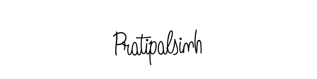 The best way (Angelique-Rose-font-FFP) to make a short signature is to pick only two or three words in your name. The name Pratipalsinh include a total of six letters. For converting this name. Pratipalsinh signature style 5 images and pictures png