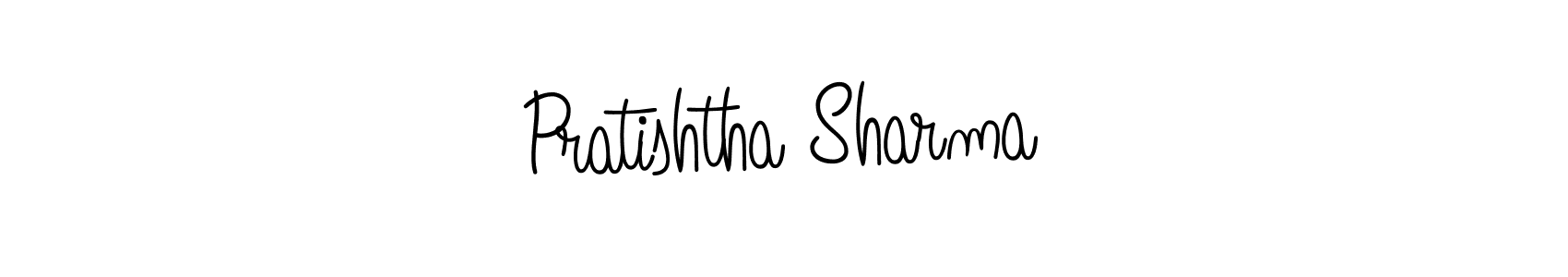 It looks lik you need a new signature style for name Pratishtha Sharma. Design unique handwritten (Angelique-Rose-font-FFP) signature with our free signature maker in just a few clicks. Pratishtha Sharma signature style 5 images and pictures png