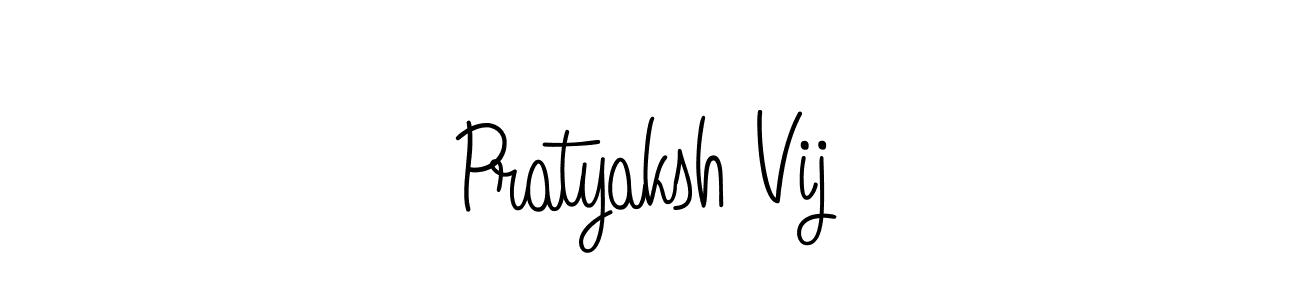 You should practise on your own different ways (Angelique-Rose-font-FFP) to write your name (Pratyaksh Vij) in signature. don't let someone else do it for you. Pratyaksh Vij signature style 5 images and pictures png