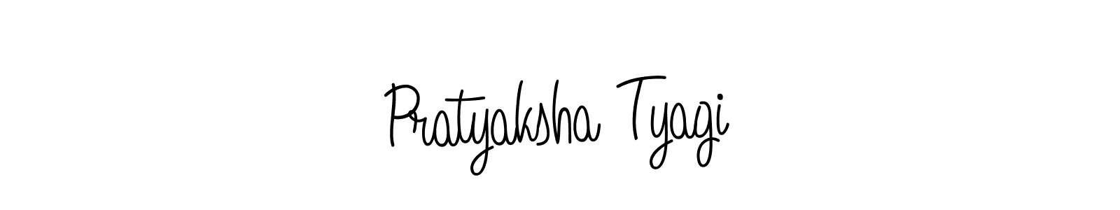How to make Pratyaksha Tyagi signature? Angelique-Rose-font-FFP is a professional autograph style. Create handwritten signature for Pratyaksha Tyagi name. Pratyaksha Tyagi signature style 5 images and pictures png