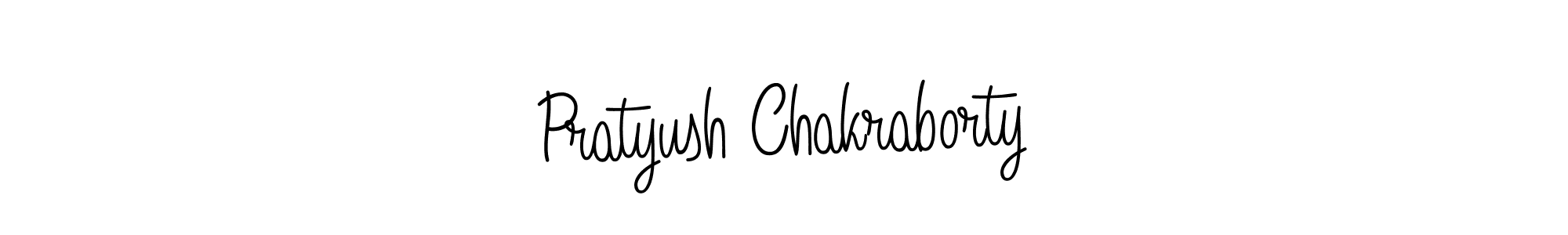 Use a signature maker to create a handwritten signature online. With this signature software, you can design (Angelique-Rose-font-FFP) your own signature for name Pratyush Chakraborty. Pratyush Chakraborty signature style 5 images and pictures png