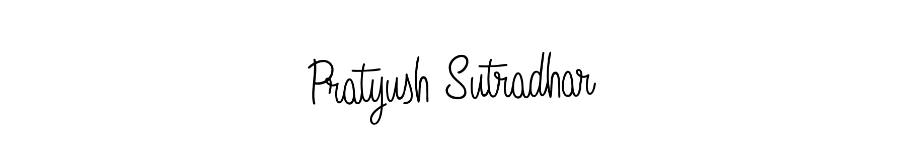 Once you've used our free online signature maker to create your best signature Angelique-Rose-font-FFP style, it's time to enjoy all of the benefits that Pratyush Sutradhar name signing documents. Pratyush Sutradhar signature style 5 images and pictures png