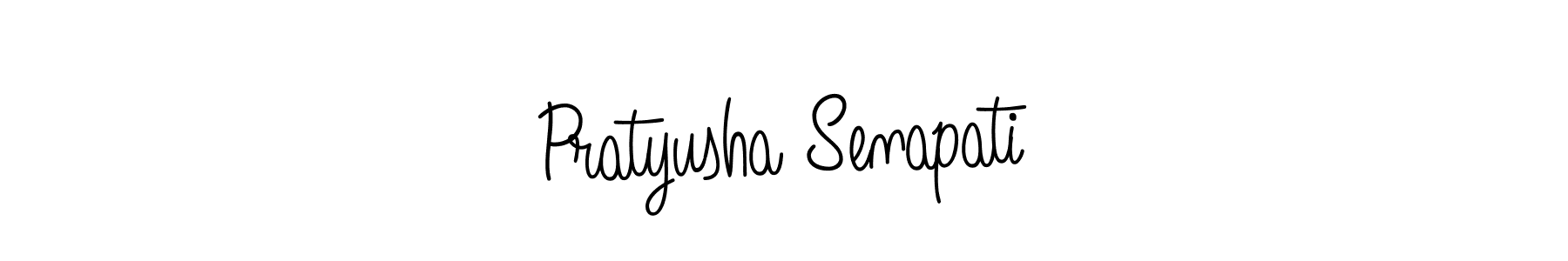 Make a short Pratyusha Senapati signature style. Manage your documents anywhere anytime using Angelique-Rose-font-FFP. Create and add eSignatures, submit forms, share and send files easily. Pratyusha Senapati signature style 5 images and pictures png