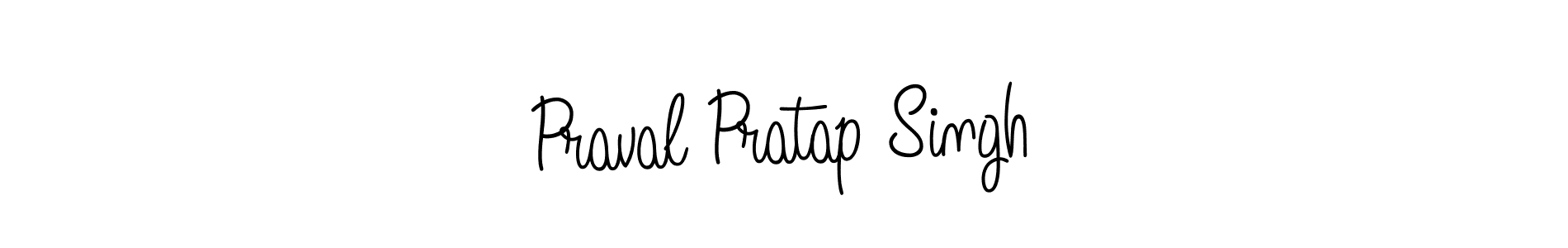 How to make Praval Pratap Singh signature? Angelique-Rose-font-FFP is a professional autograph style. Create handwritten signature for Praval Pratap Singh name. Praval Pratap Singh signature style 5 images and pictures png