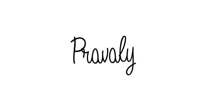 You should practise on your own different ways (Angelique-Rose-font-FFP) to write your name (Pravaly) in signature. don't let someone else do it for you. Pravaly signature style 5 images and pictures png