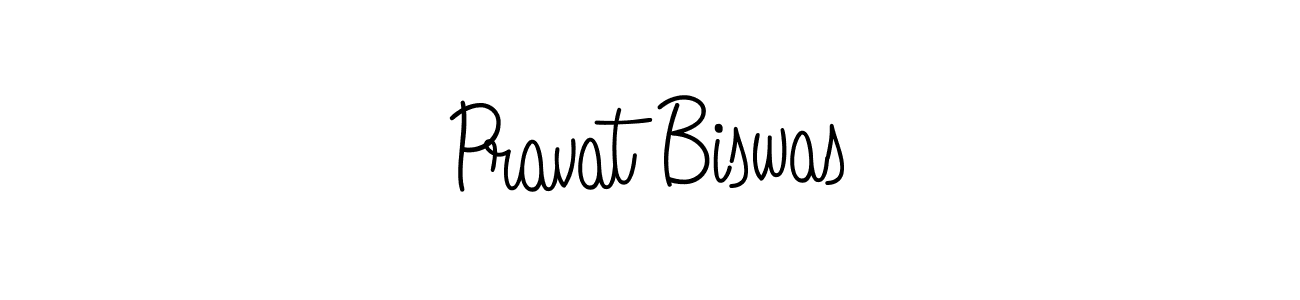 Pravat Biswas stylish signature style. Best Handwritten Sign (Angelique-Rose-font-FFP) for my name. Handwritten Signature Collection Ideas for my name Pravat Biswas. Pravat Biswas signature style 5 images and pictures png