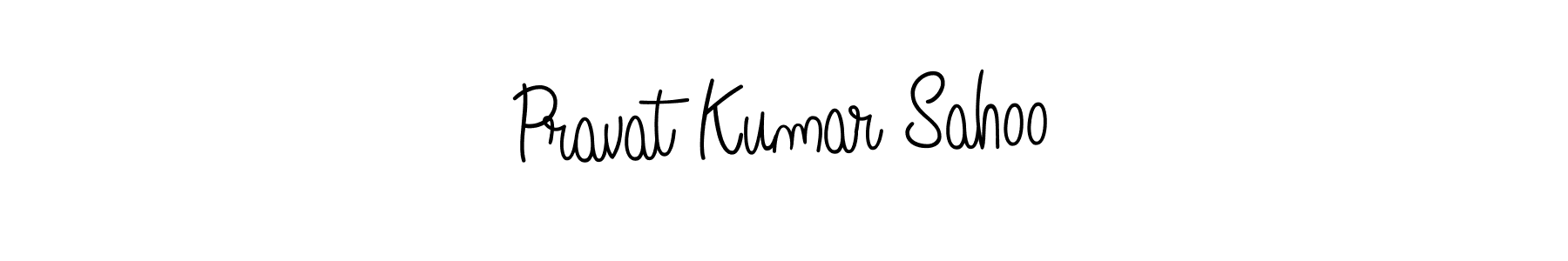 Create a beautiful signature design for name Pravat Kumar Sahoo. With this signature (Angelique-Rose-font-FFP) fonts, you can make a handwritten signature for free. Pravat Kumar Sahoo signature style 5 images and pictures png