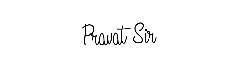 You should practise on your own different ways (Angelique-Rose-font-FFP) to write your name (Pravat Sir) in signature. don't let someone else do it for you. Pravat Sir signature style 5 images and pictures png