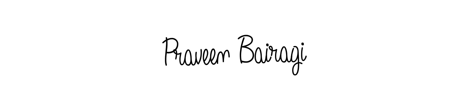 if you are searching for the best signature style for your name Praveen Bairagi. so please give up your signature search. here we have designed multiple signature styles  using Angelique-Rose-font-FFP. Praveen Bairagi signature style 5 images and pictures png