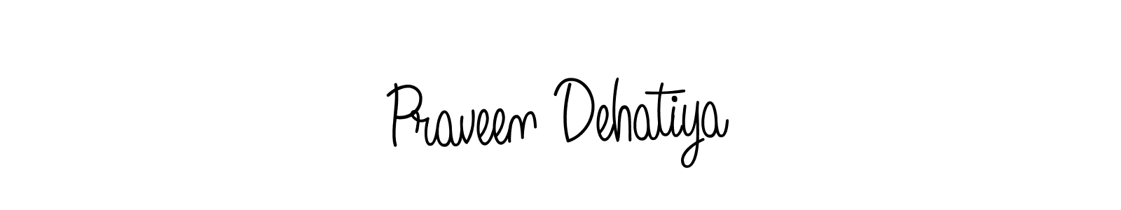 It looks lik you need a new signature style for name Praveen Dehatiya. Design unique handwritten (Angelique-Rose-font-FFP) signature with our free signature maker in just a few clicks. Praveen Dehatiya signature style 5 images and pictures png