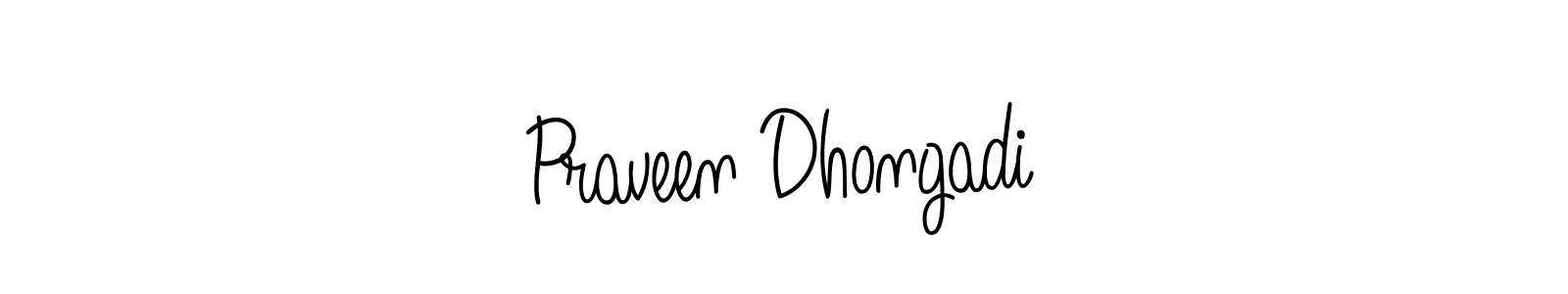How to Draw Praveen Dhongadi signature style? Angelique-Rose-font-FFP is a latest design signature styles for name Praveen Dhongadi. Praveen Dhongadi signature style 5 images and pictures png