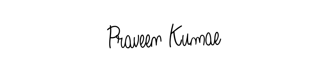 Best and Professional Signature Style for Praveen Kumae. Angelique-Rose-font-FFP Best Signature Style Collection. Praveen Kumae signature style 5 images and pictures png