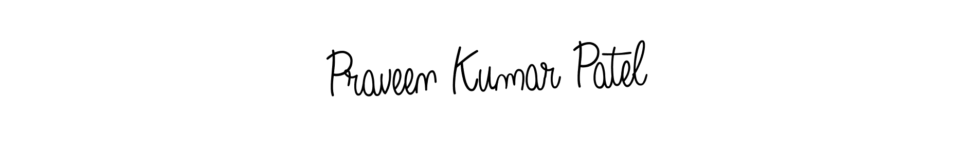 How to Draw Praveen Kumar Patel signature style? Angelique-Rose-font-FFP is a latest design signature styles for name Praveen Kumar Patel. Praveen Kumar Patel signature style 5 images and pictures png