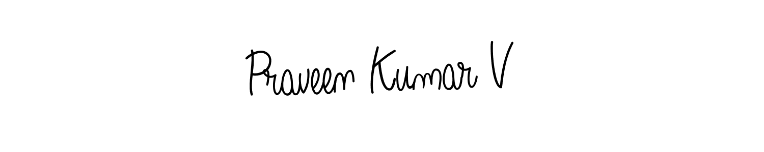 You can use this online signature creator to create a handwritten signature for the name Praveen Kumar V. This is the best online autograph maker. Praveen Kumar V signature style 5 images and pictures png