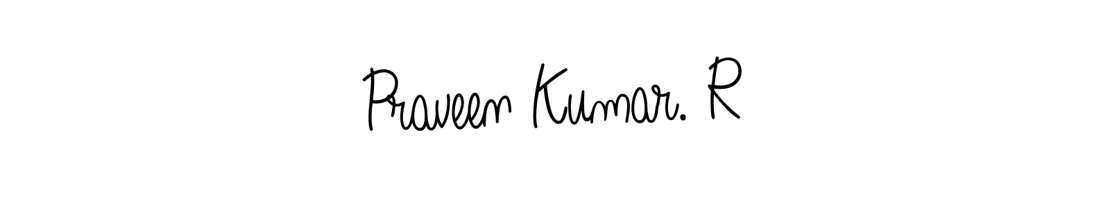 It looks lik you need a new signature style for name Praveen Kumar. R. Design unique handwritten (Angelique-Rose-font-FFP) signature with our free signature maker in just a few clicks. Praveen Kumar. R signature style 5 images and pictures png