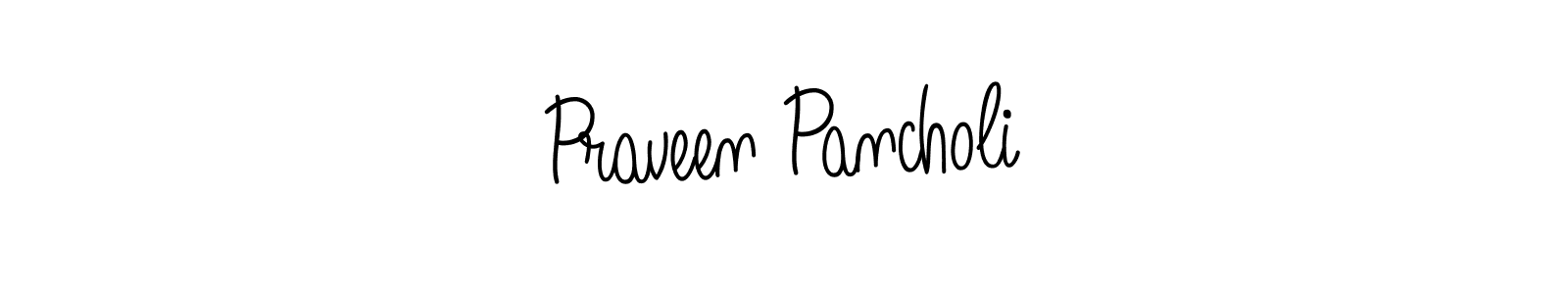 Best and Professional Signature Style for Praveen Pancholi. Angelique-Rose-font-FFP Best Signature Style Collection. Praveen Pancholi signature style 5 images and pictures png