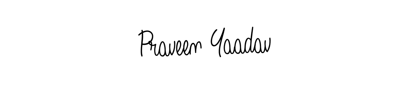 How to Draw Praveen Yaadav signature style? Angelique-Rose-font-FFP is a latest design signature styles for name Praveen Yaadav. Praveen Yaadav signature style 5 images and pictures png