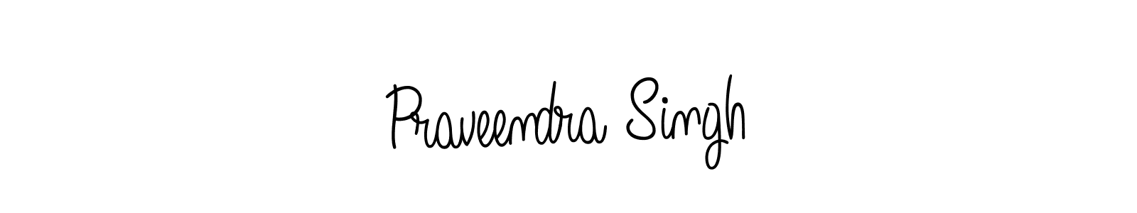 How to Draw Praveendra Singh signature style? Angelique-Rose-font-FFP is a latest design signature styles for name Praveendra Singh. Praveendra Singh signature style 5 images and pictures png