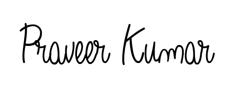 Personalize your online presence with Praveer Kumar signature rendered in elegant Angelique-Rose-font-FFP font. Great for website footers and blogs. Praveer Kumar signature style 5 images and pictures png