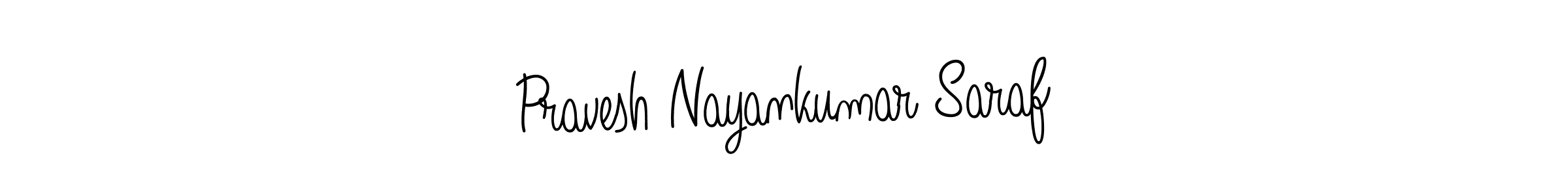 Once you've used our free online signature maker to create your best signature Angelique-Rose-font-FFP style, it's time to enjoy all of the benefits that Pravesh Nayankumar Saraf name signing documents. Pravesh Nayankumar Saraf signature style 5 images and pictures png
