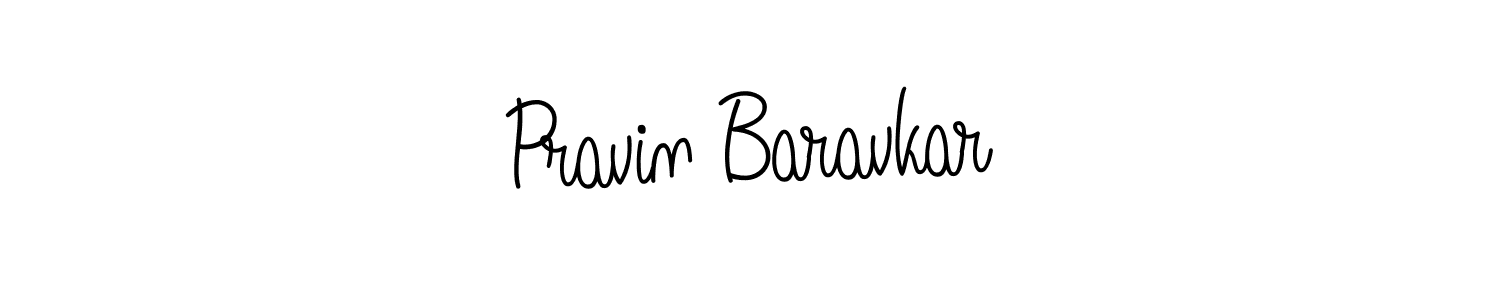 Angelique-Rose-font-FFP is a professional signature style that is perfect for those who want to add a touch of class to their signature. It is also a great choice for those who want to make their signature more unique. Get Pravin Baravkar name to fancy signature for free. Pravin Baravkar signature style 5 images and pictures png