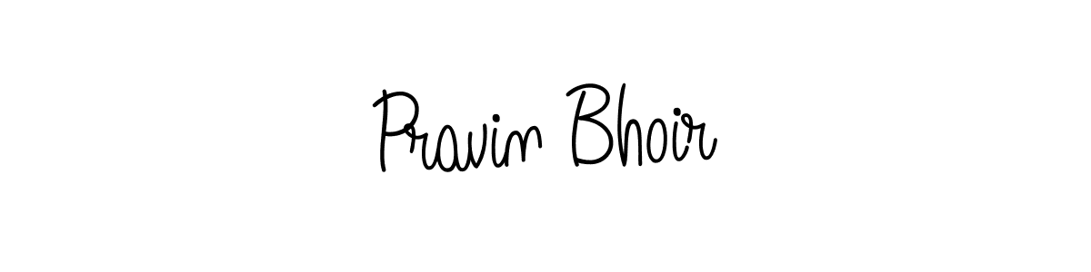 Make a beautiful signature design for name Pravin Bhoir. Use this online signature maker to create a handwritten signature for free. Pravin Bhoir signature style 5 images and pictures png