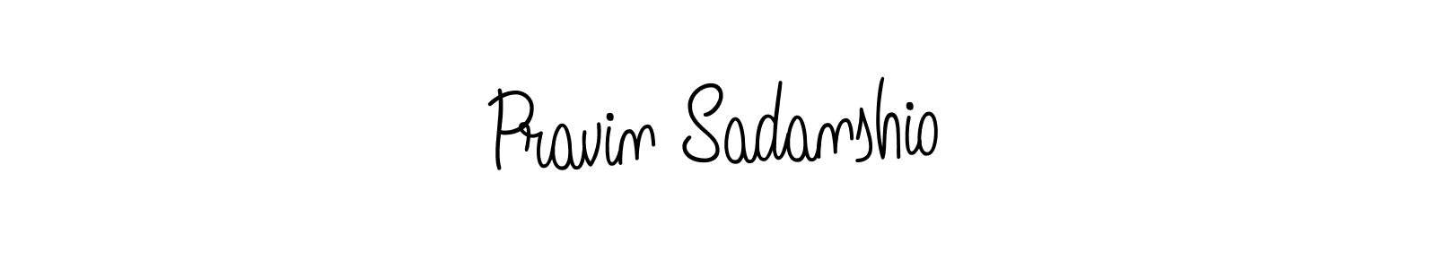 How to make Pravin Sadanshio signature? Angelique-Rose-font-FFP is a professional autograph style. Create handwritten signature for Pravin Sadanshio name. Pravin Sadanshio signature style 5 images and pictures png
