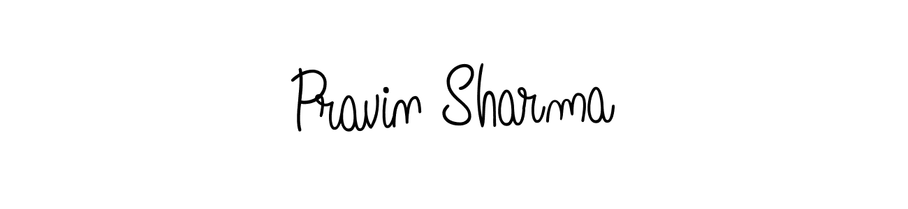 Also we have Pravin Sharma name is the best signature style. Create professional handwritten signature collection using Angelique-Rose-font-FFP autograph style. Pravin Sharma signature style 5 images and pictures png