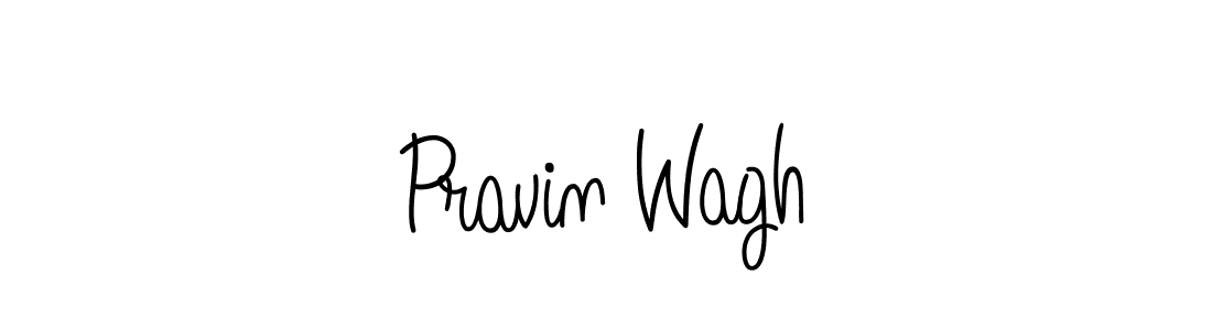 Also we have Pravin Wagh name is the best signature style. Create professional handwritten signature collection using Angelique-Rose-font-FFP autograph style. Pravin Wagh signature style 5 images and pictures png