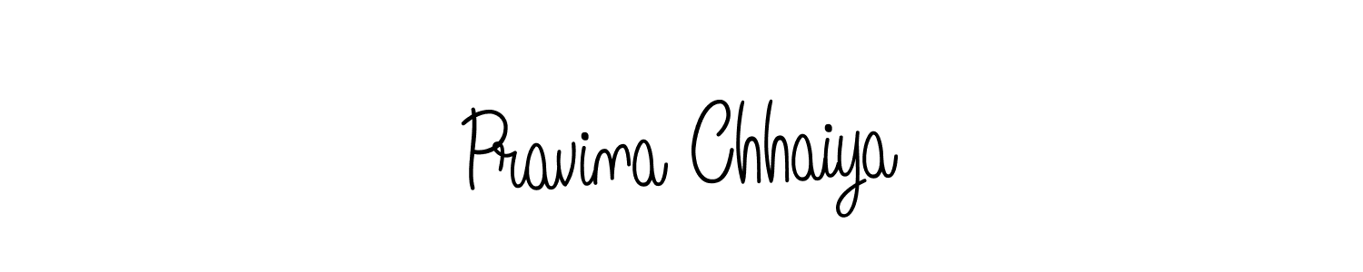 You can use this online signature creator to create a handwritten signature for the name Pravina Chhaiya. This is the best online autograph maker. Pravina Chhaiya signature style 5 images and pictures png