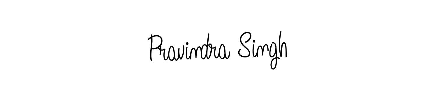 Make a beautiful signature design for name Pravindra Singh. With this signature (Angelique-Rose-font-FFP) style, you can create a handwritten signature for free. Pravindra Singh signature style 5 images and pictures png