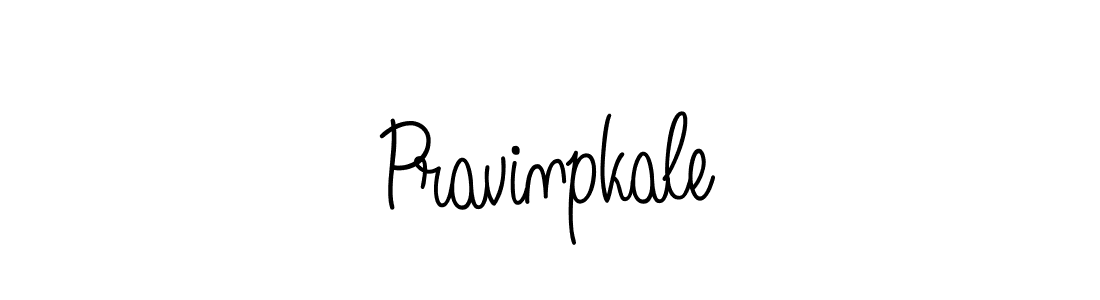 Design your own signature with our free online signature maker. With this signature software, you can create a handwritten (Angelique-Rose-font-FFP) signature for name Pravinpkale. Pravinpkale signature style 5 images and pictures png