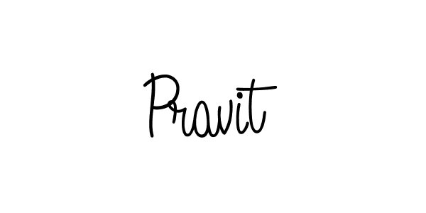 Make a beautiful signature design for name Pravit. With this signature (Angelique-Rose-font-FFP) style, you can create a handwritten signature for free. Pravit signature style 5 images and pictures png