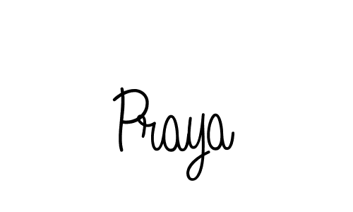 Make a beautiful signature design for name Praya. Use this online signature maker to create a handwritten signature for free. Praya signature style 5 images and pictures png