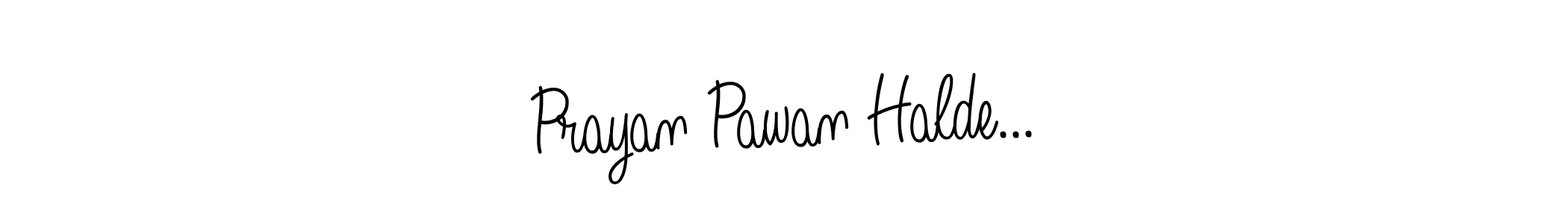This is the best signature style for the Prayan Pawan Halde... name. Also you like these signature font (Angelique-Rose-font-FFP). Mix name signature. Prayan Pawan Halde... signature style 5 images and pictures png