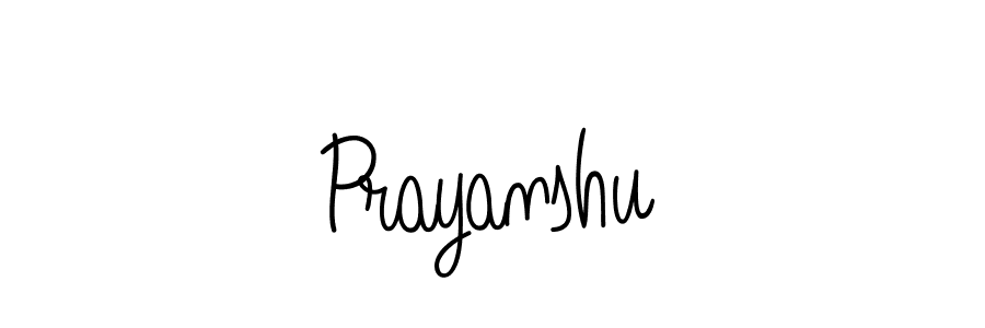 Make a beautiful signature design for name Prayanshu. Use this online signature maker to create a handwritten signature for free. Prayanshu signature style 5 images and pictures png