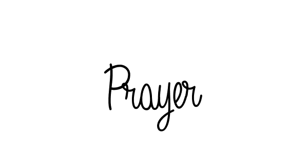Prayer stylish signature style. Best Handwritten Sign (Angelique-Rose-font-FFP) for my name. Handwritten Signature Collection Ideas for my name Prayer. Prayer signature style 5 images and pictures png