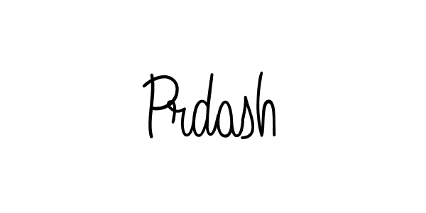 Use a signature maker to create a handwritten signature online. With this signature software, you can design (Angelique-Rose-font-FFP) your own signature for name Prdash. Prdash signature style 5 images and pictures png