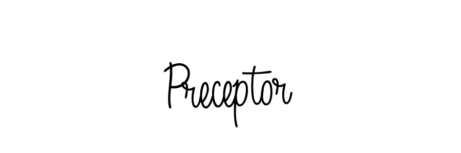 It looks lik you need a new signature style for name Preceptor. Design unique handwritten (Angelique-Rose-font-FFP) signature with our free signature maker in just a few clicks. Preceptor signature style 5 images and pictures png