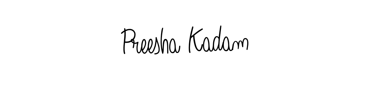 Also You can easily find your signature by using the search form. We will create Preesha Kadam name handwritten signature images for you free of cost using Angelique-Rose-font-FFP sign style. Preesha Kadam signature style 5 images and pictures png