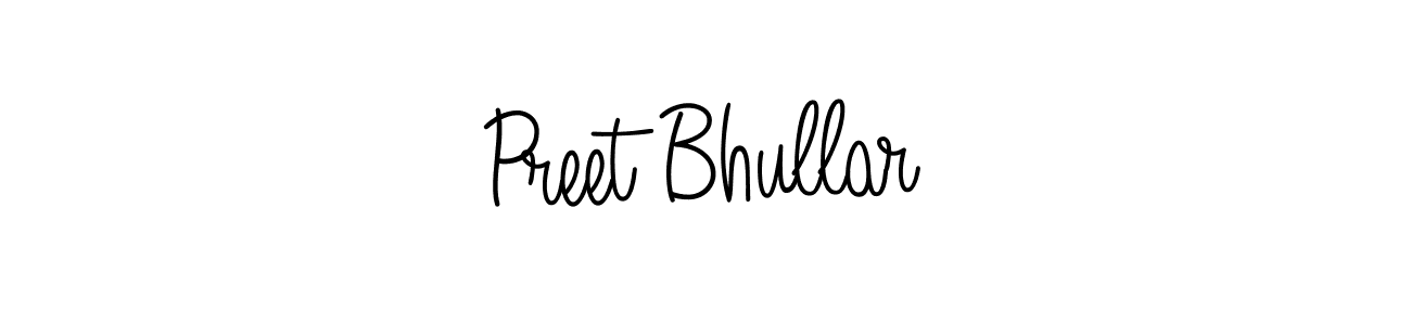 How to Draw Preet Bhullar signature style? Angelique-Rose-font-FFP is a latest design signature styles for name Preet Bhullar. Preet Bhullar signature style 5 images and pictures png