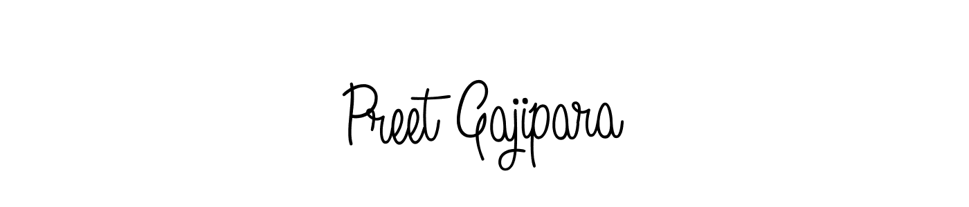 Make a beautiful signature design for name Preet Gajipara. Use this online signature maker to create a handwritten signature for free. Preet Gajipara signature style 5 images and pictures png