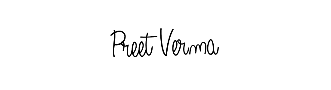 Also You can easily find your signature by using the search form. We will create Preet Verma name handwritten signature images for you free of cost using Angelique-Rose-font-FFP sign style. Preet Verma signature style 5 images and pictures png