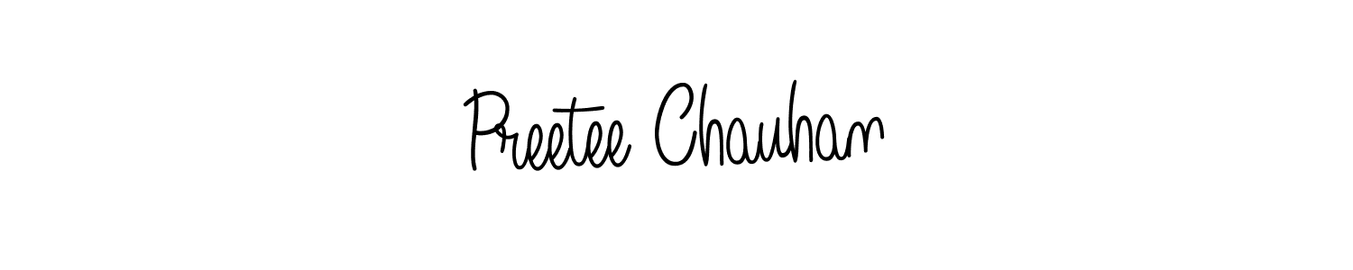 How to Draw Preetee Chauhan signature style? Angelique-Rose-font-FFP is a latest design signature styles for name Preetee Chauhan. Preetee Chauhan signature style 5 images and pictures png