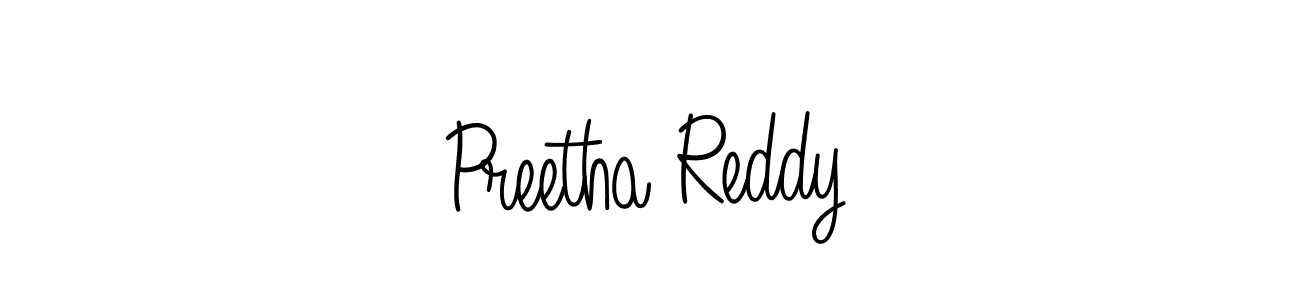 Once you've used our free online signature maker to create your best signature Angelique-Rose-font-FFP style, it's time to enjoy all of the benefits that Preetha Reddy name signing documents. Preetha Reddy signature style 5 images and pictures png