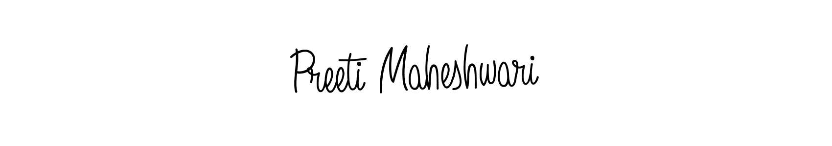 Best and Professional Signature Style for Preeti Maheshwari. Angelique-Rose-font-FFP Best Signature Style Collection. Preeti Maheshwari signature style 5 images and pictures png