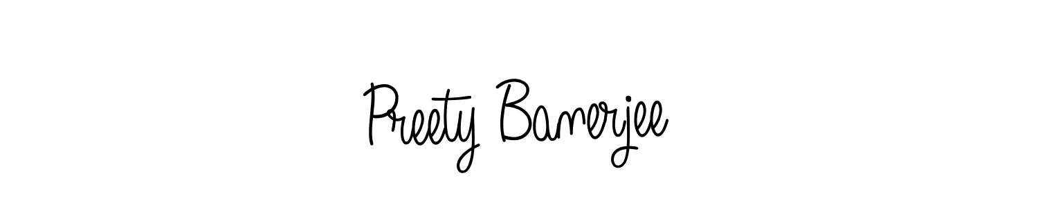 Also You can easily find your signature by using the search form. We will create Preety Banerjee name handwritten signature images for you free of cost using Angelique-Rose-font-FFP sign style. Preety Banerjee signature style 5 images and pictures png